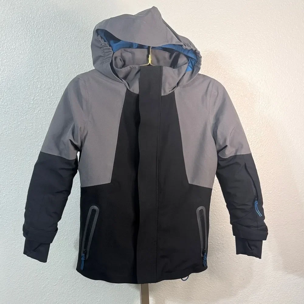 All in Motion Gray and Black Kids Snowcoat- XS